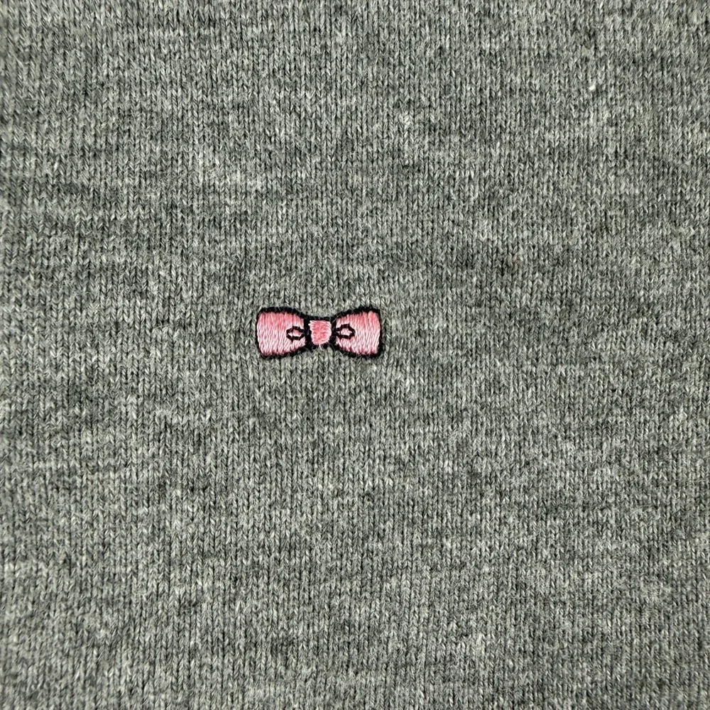 Eden Park Polo Shirt Mens M‎ Gray Long Sleeve Rugby Style Logo Collar Trim